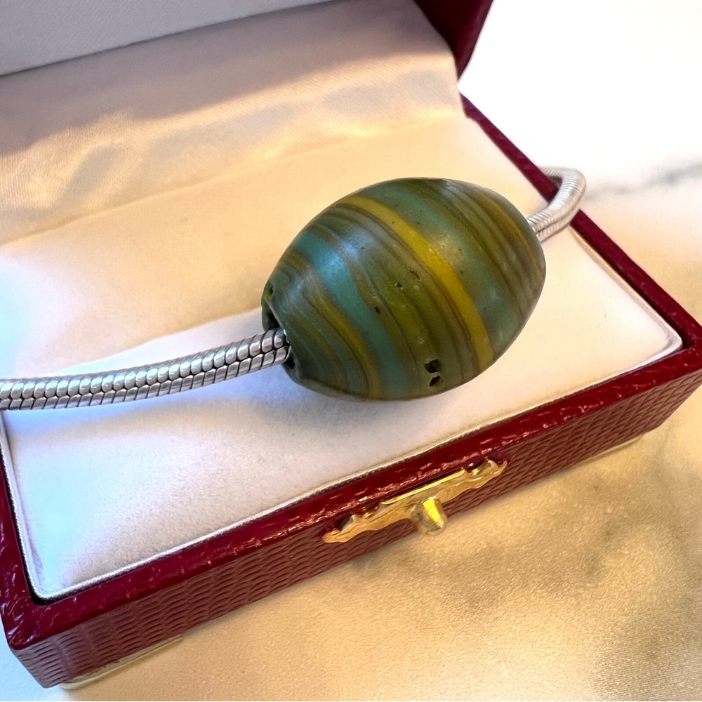 Antique Venetian Lampwork Bead estimate Late 19th-early 20th Century